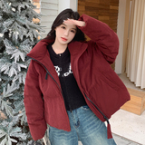 冬季新款灯芯绒90白鸭绒羽绒服女面包服外套A7115P275K398，女装羽绒服，2C268