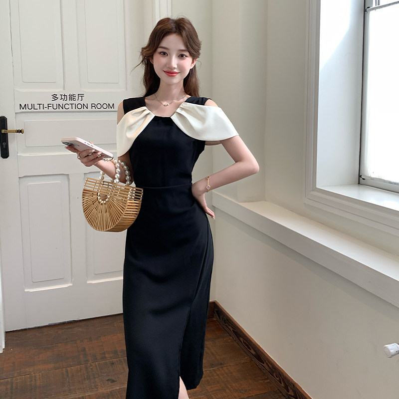 夏季时尚别致连衣裙女高级感显瘦裙子A553P120K188,女装连衣裙,2C268