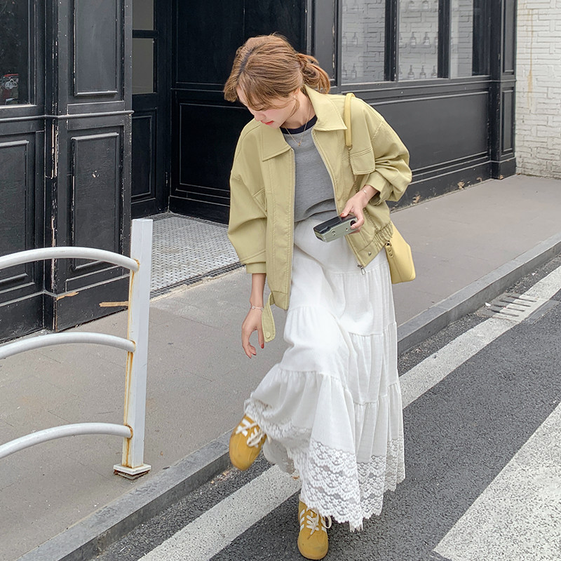 今年流行皮衣外套女2025春季新款韩系小个子时尚炸街机车夹克上衣,女装短外套,2C268