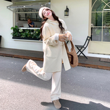 冬季新品双面羊毛大衣女韩系宽松显瘦外套A7102-P265K388，女装毛呢外套，2C268
