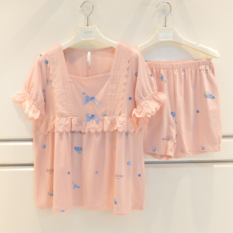 福利安之伴睡衣女士夏家居服图片