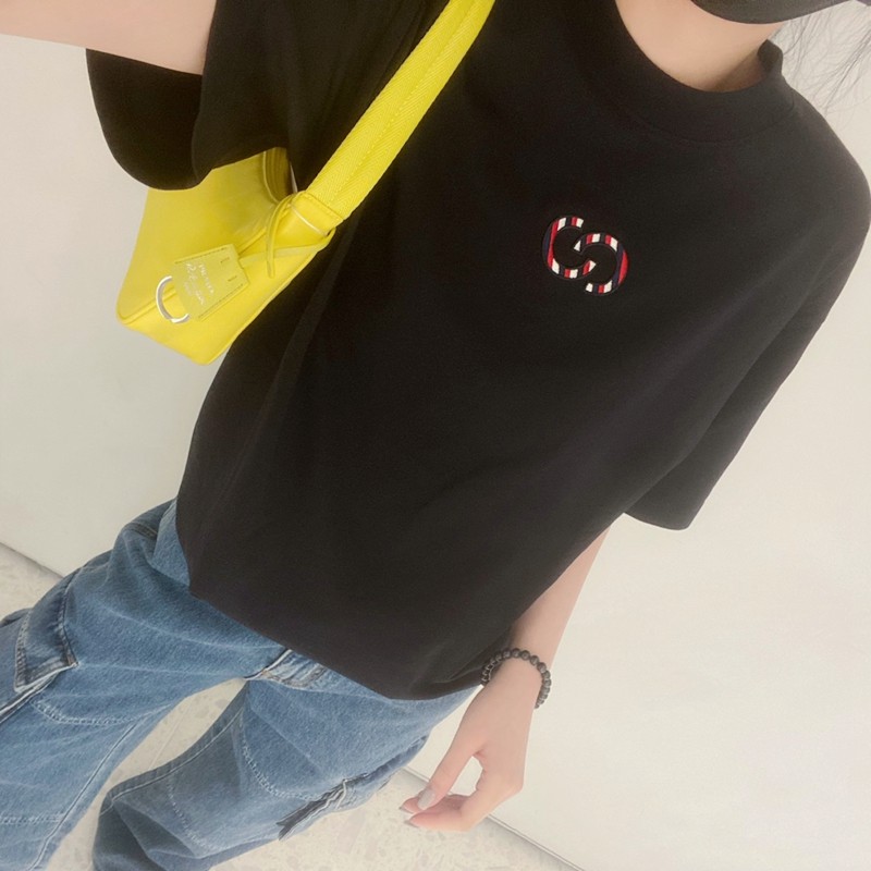 chester charles 2023夏季新品经典logo印花短袖宽松t恤香港直邮