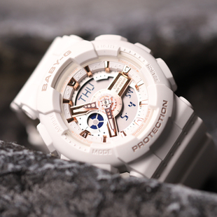 110XRG 潮流运动电子BA G系列ins风学生时尚 卡西欧手表女BABY