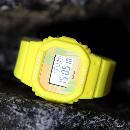 卡西欧BABY-G小方块防水女表