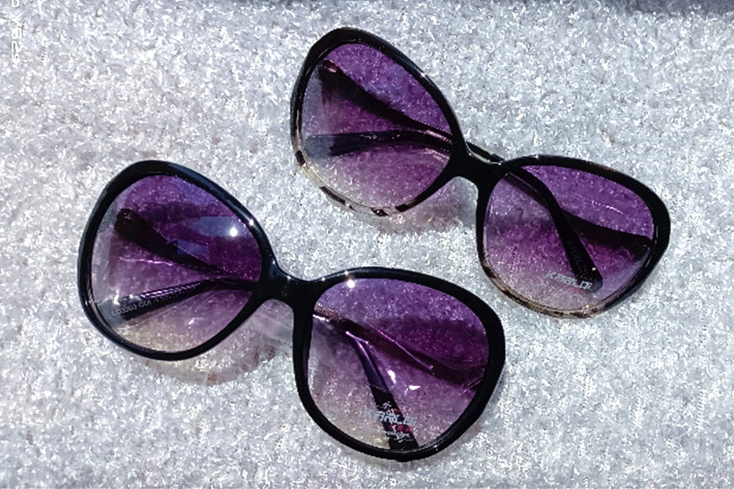 防紫外线太阳镜圆脸大脸显瘦墨镜女士优雅时尚偏光眼镜