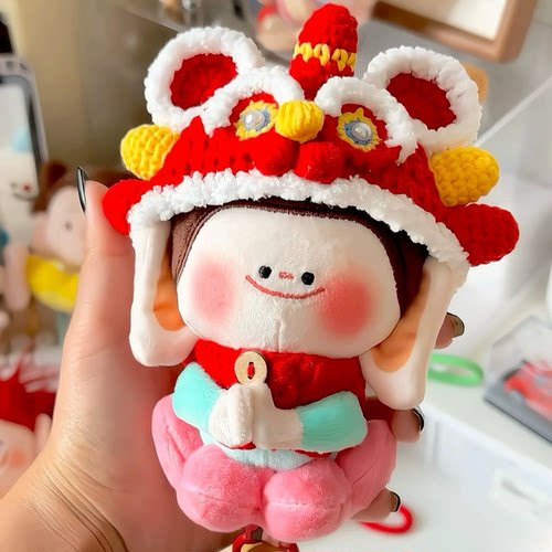 原创大同佛小伴毛绒玩偶衣服帽衫