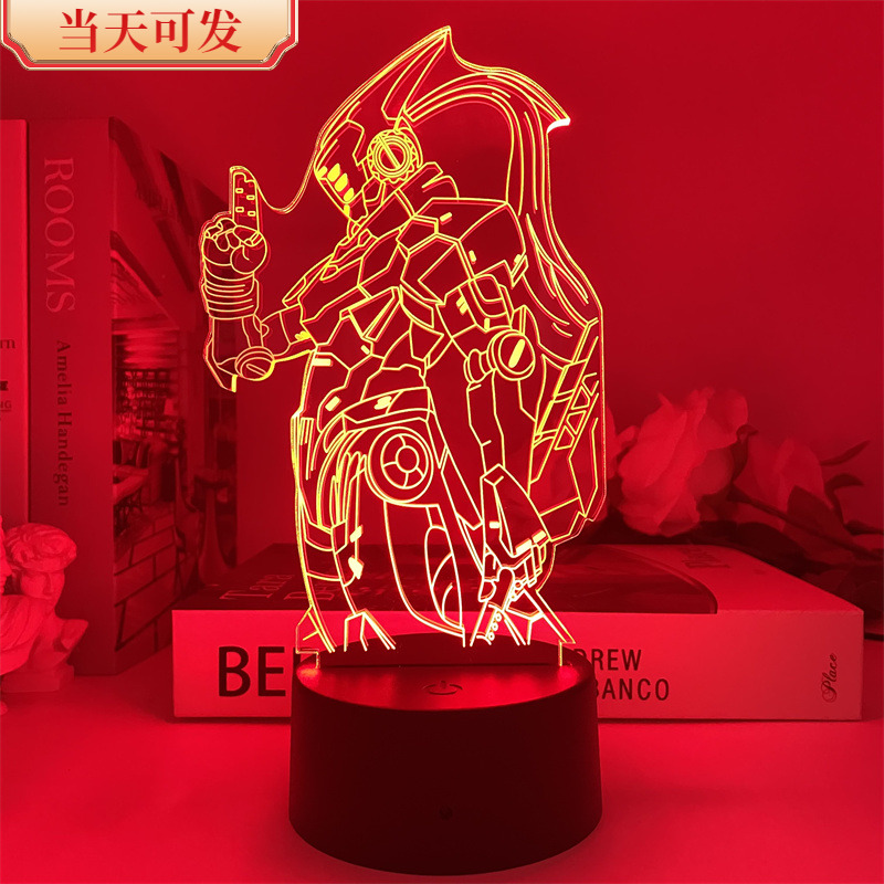 现货3d小夜灯英雄联盟LOL剑圣剑豪凯隐周边游戏手办盲盒礼物LED灯
