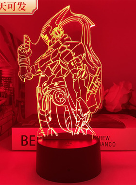 现货3d小夜灯英雄联盟LOL剑圣剑豪凯隐周边游戏手办盲盒礼物LED灯