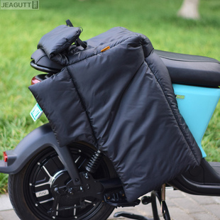 go小牛 挡风被后座分体加厚加绒防水挡腿双面 儿童亲子款