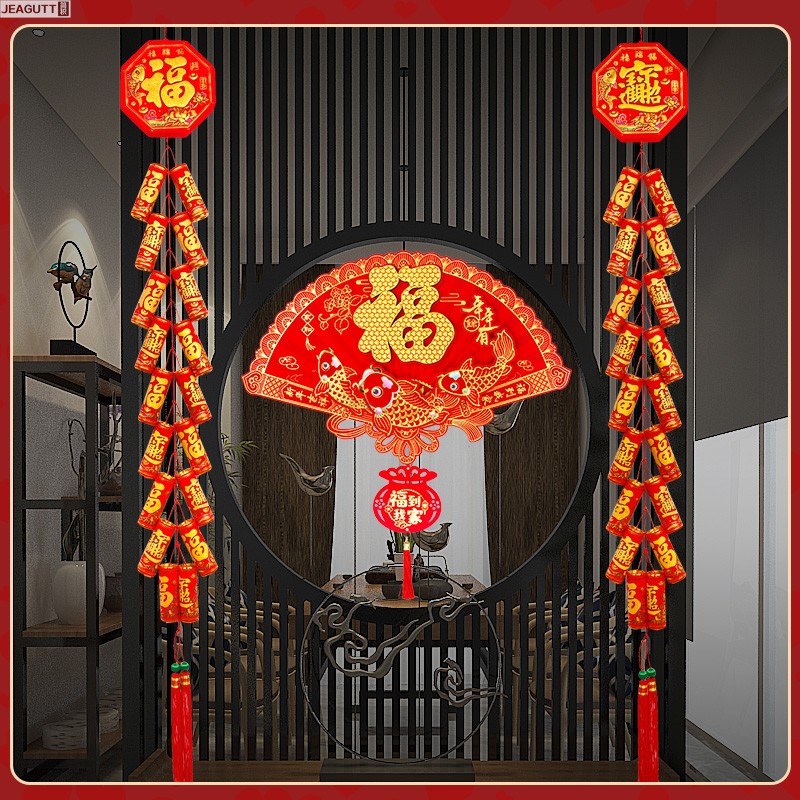 新年春节装饰鞭炮挂件