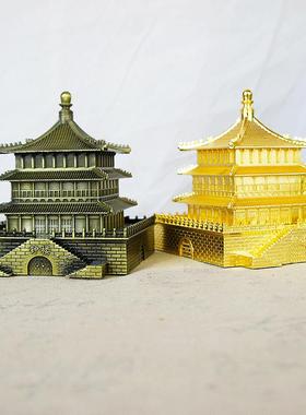 西安旅游纪念品钟楼摆件