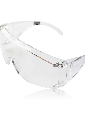 霍尼韦尔PC护目镜防冲击防雾刮擦紫外线透明访客眼镜GB14866-2006