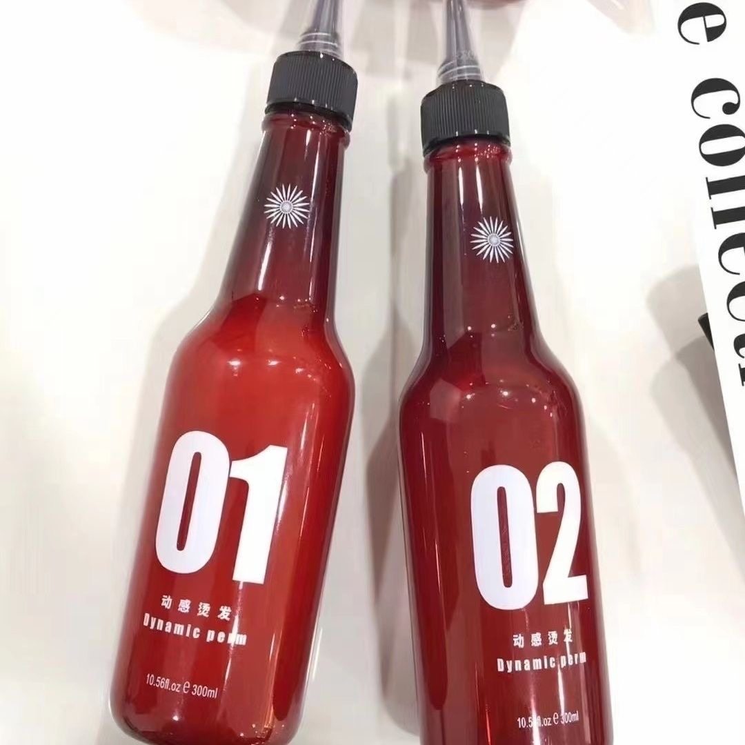 红酒动感全能烫烫发水烫发乳液啫喱状