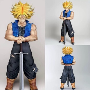 特兰克斯手办七龙珠潮玩动漫模型雕像摆件赛亚人龙珠超礼物