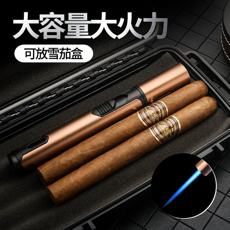 百诚长剑直冲打火机便携式户外防风艾灸酒吧烧烤雪茄烟具喷枪