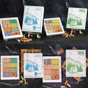 高质量的70粒香砖多款香味冥想瑜伽宁静放松安息香乳香广藿香杜松