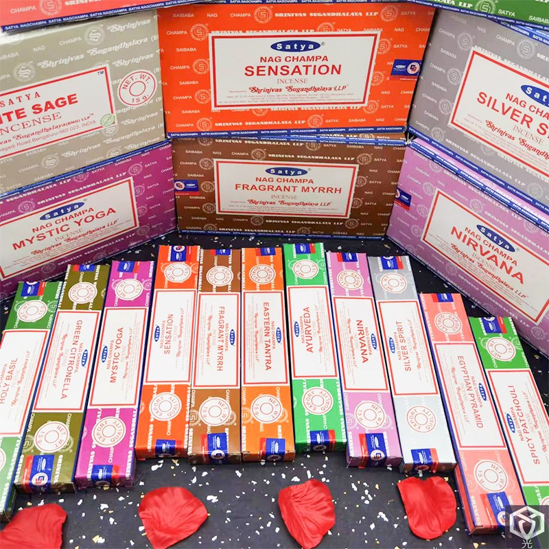 巴巴Satya金字塔银色线香印度