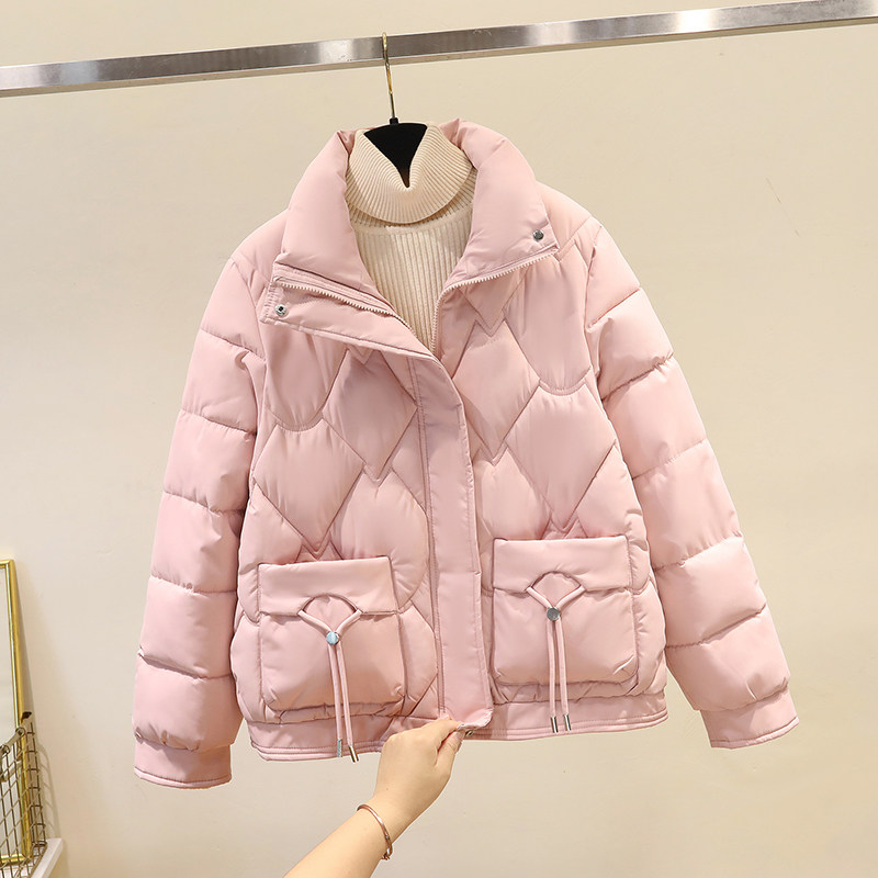 立领羽绒棉服女短款小个子棉衣2024冬季新款韩版宽松加厚棉袄外套,女装/女士精品,棉衣/棉服,淘宝优惠券,粉丝福利购,淘宝优惠卷