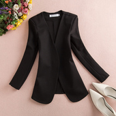 修身 2025新款 职业小西服百搭上衣 女短款 时尚 春秋女装 外套OL小西装