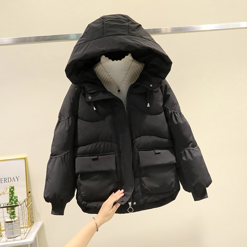 2023短款羽绒棉服女冬季