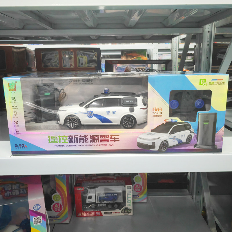 威腾遥控音乐灯光新能源警电动车