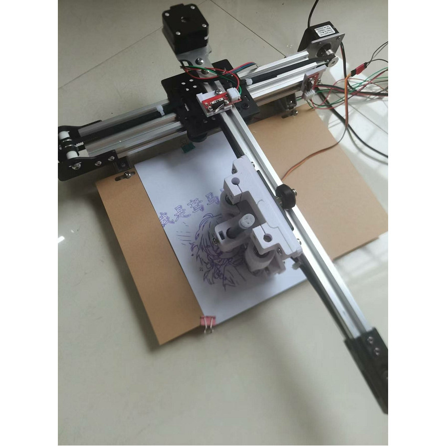 桌面双臂机械臂写字画画