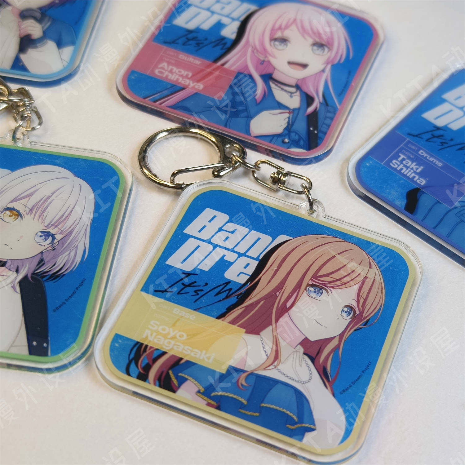 BanG Dream It's MyGo邦邦少女乐团日本二次元动漫游戏周边钥匙扣