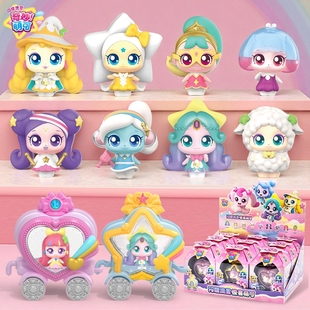 新款奇妙萌可闪耀流星爱心公仔系列盲盒第七季六星星魔方玩具女孩