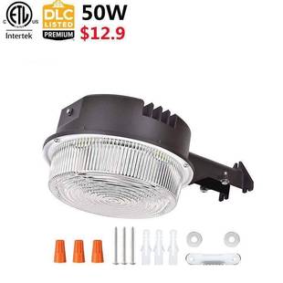 光控压铸铝LED小街灯35瓦50W谷仓灯LED勺子灯庭院灯 DLC新款 ETL