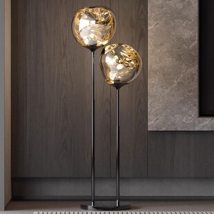 现代高级落地灯设计师新款 台灯客厅氛围灯 创意不规则卧室床头立式