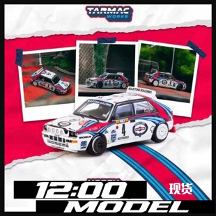TW 1:64 蓝旗亚 Lancia Delta HF 4号合金汽车模型