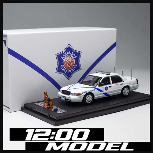 现货Rollin 1:64 福特CV 阿肯色州ASP 战马Charger 合金汽车模型