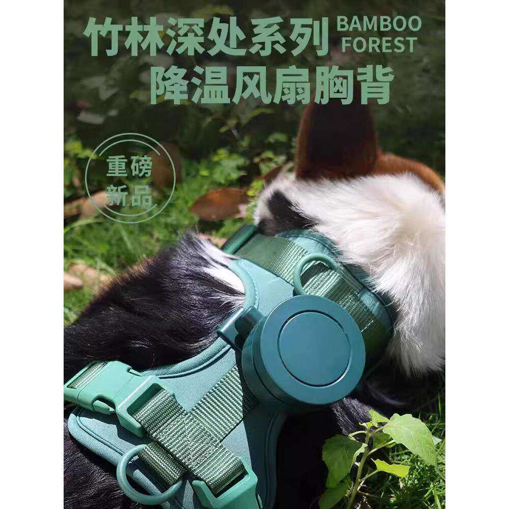 宠物降温风扇猫咪狗狗空调夏天散热制冷神器夏季专用电扇遛狗降暑