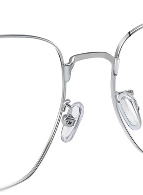 日本眼镜防滑神器鼻托金属芯铜芯硅胶超软防压痕空气囊眼睛鼻子垫