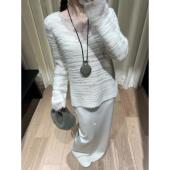 上衣女 羊毛保暖打底衫 zui高品质 swaying温柔风慵懒镂空针织衫