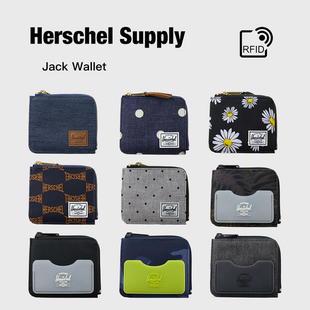 包邮 Herschel Jack RFID 防盗刷钱夹卡包零钱包10770