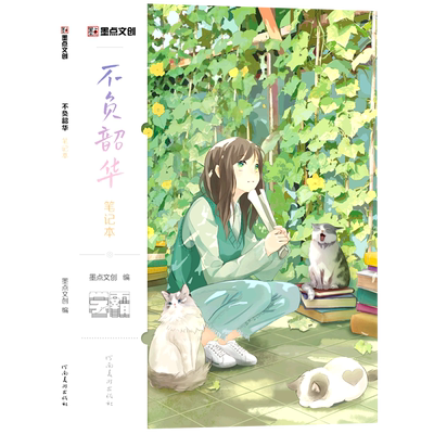 不负韶华笔记本