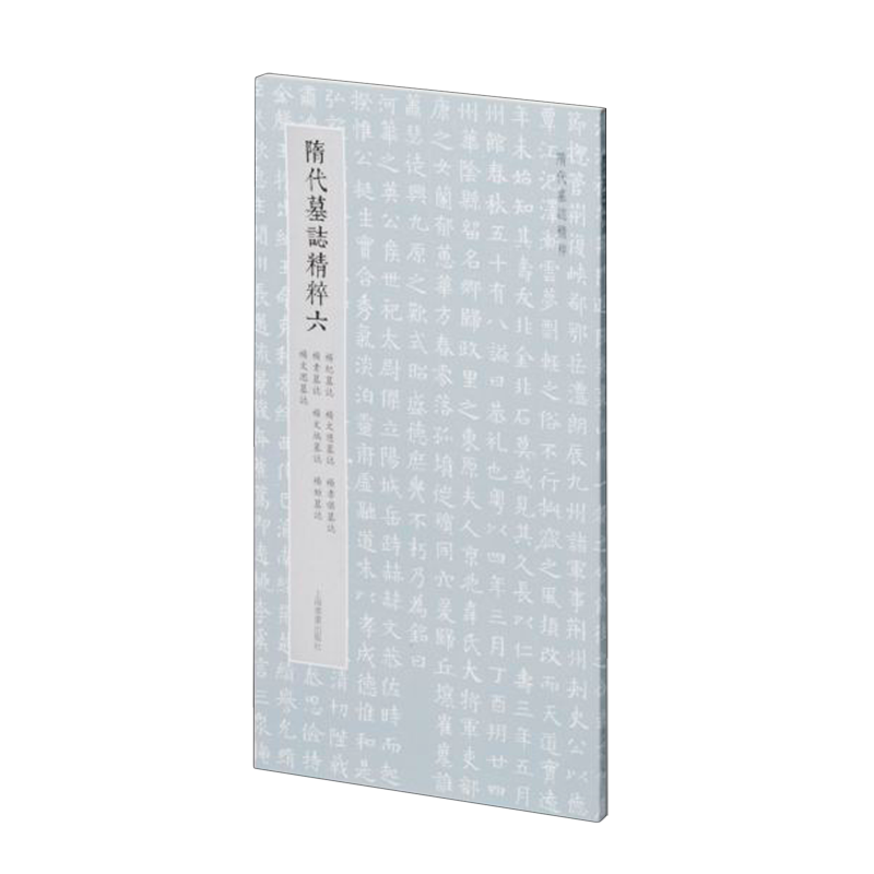 隋代墓志精粹六,杨纪墓志、杨文愻墓志、杨孝偡墓志、杨素墓志、杨文端墓志、杨矩墓志、杨文思墓志 - 封面