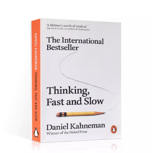 英文原版 Thinking fast and slow  思考快与慢 快思慢想诺贝尔经济学奖得主 丹尼尔·卡内曼 心理励志书籍
