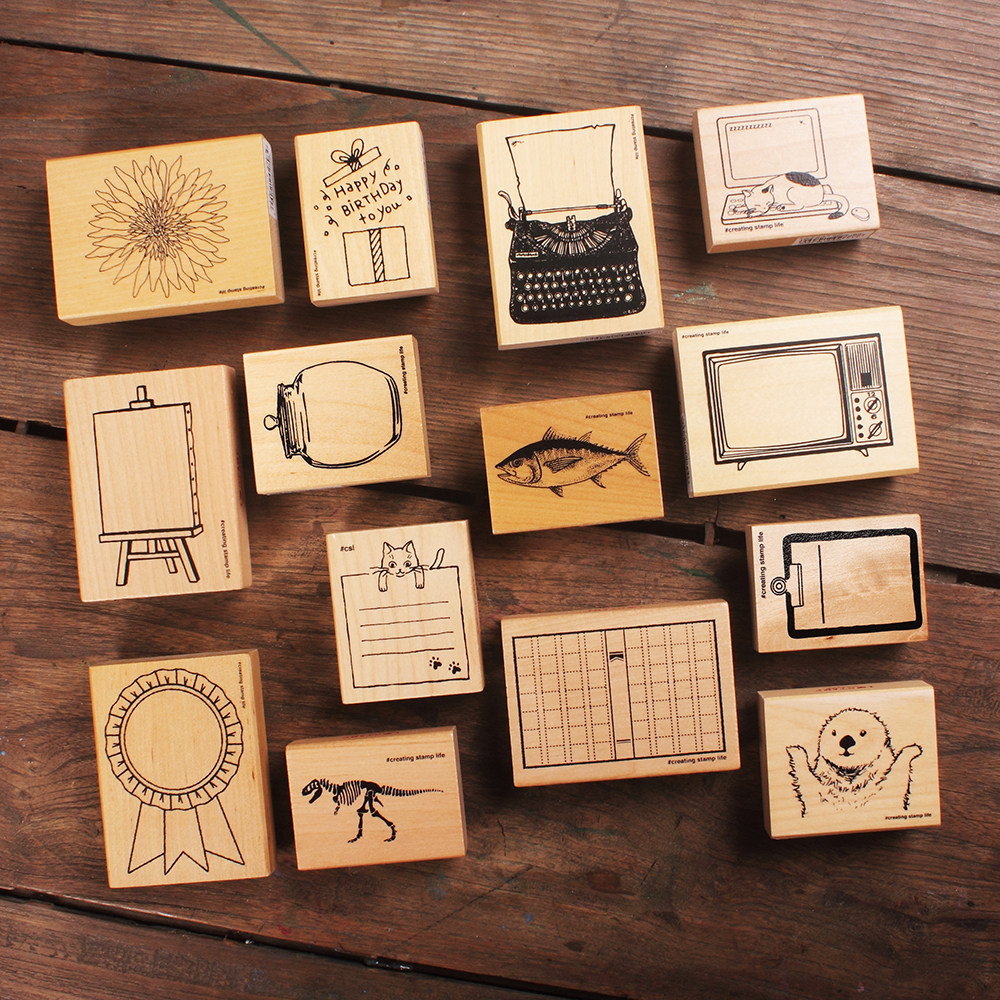 复古钢笔文字具电视机印章日本KODOMO NO KAO 我爱装饰手帐贺卡章,文具电教/文化用品/商务用品,成品印章/学生用印/火漆,淘宝优惠券,粉丝福利购,淘宝优惠卷