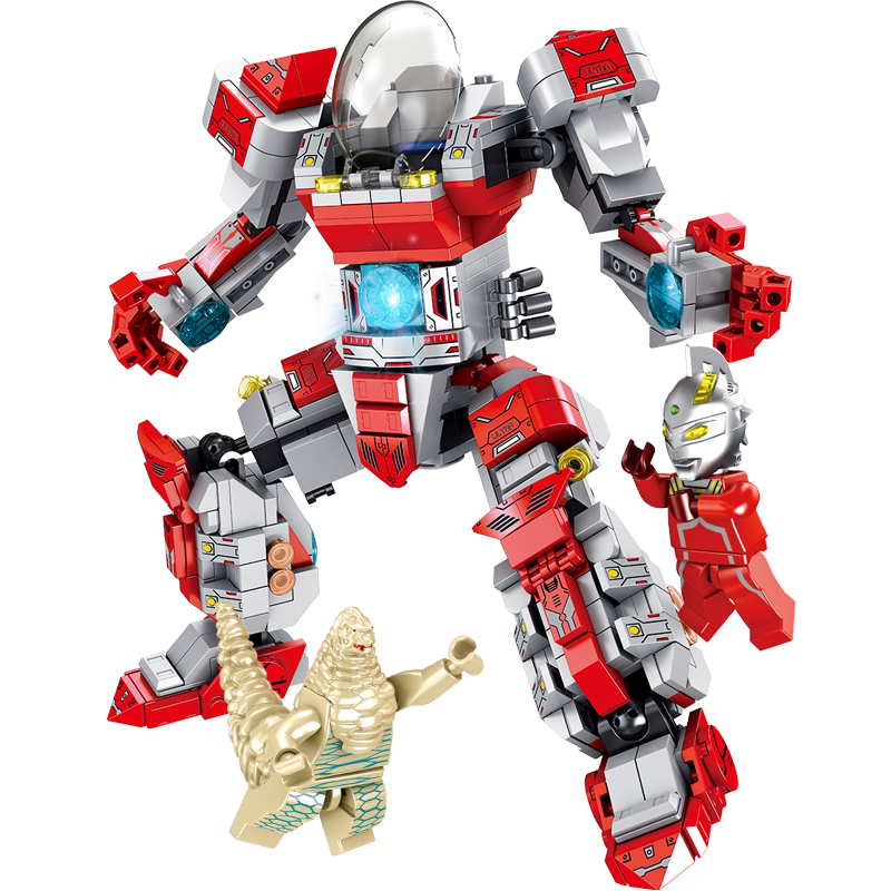 正版潘洛斯杰克奥特曼机甲巴尔坦星人布莱克王机械怪兽大战雷德王