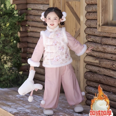 汉服女童2025儿童新款国风