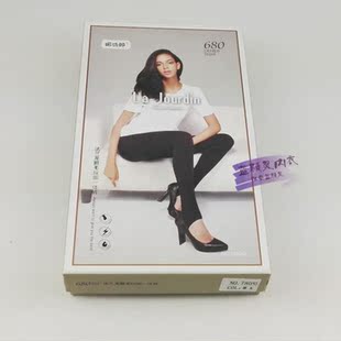 680D龙抓毛保暖加绒踩脚一体打底靴裤 娜娇婷7808L 230克 包邮