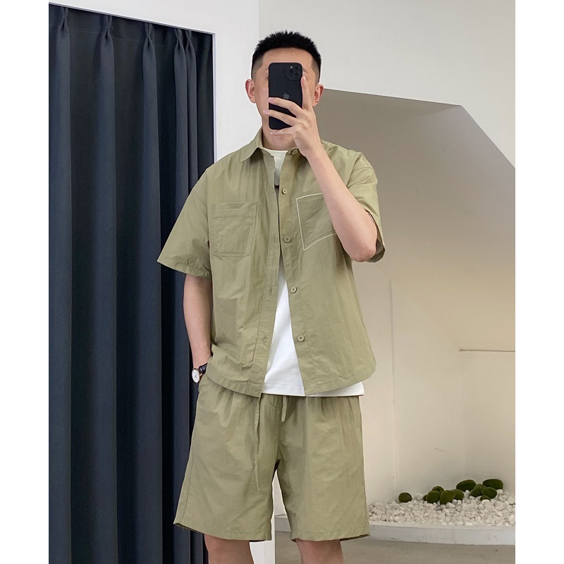 套装辑明线速干凉爽时尚百搭简约