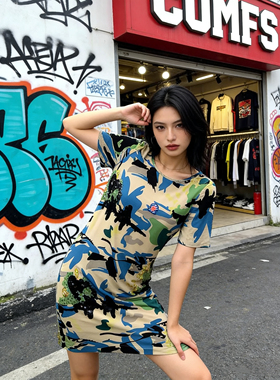 【孤品XS】国际大品牌专柜正品真丝桑蚕丝短袖全衬连衣裙