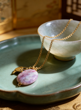 天然原石独家孤品毛衣链