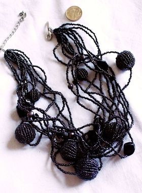 流行时尚大品牌 打标正品 12层琉璃米珠链[欧美独家孤品满百包邮]