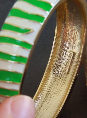 弹簧质感欧美风孤品手镯