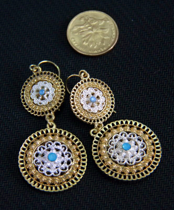 镂空套雕 银钯合金 精致质感特色耳环 [欧美独家孤品/满百包邮]