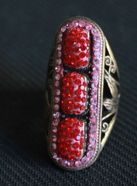 中世纪欧美风独家戒指满百包邮